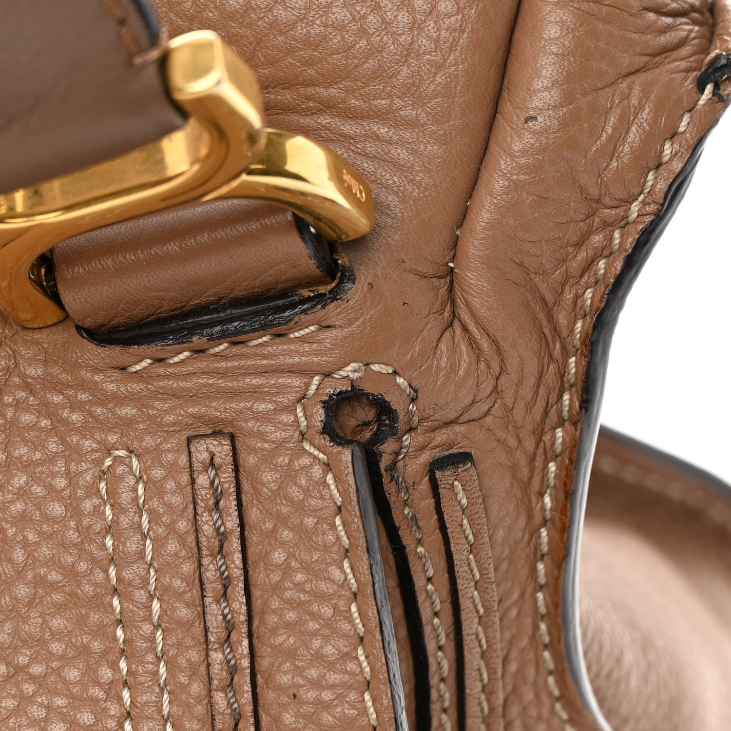 Chloe Calfskin Medium Marcie Satchel Nut 14 of 15