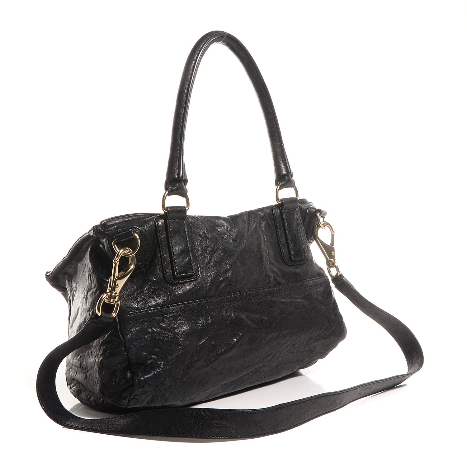 Givenchy Tumbled Sheepskin Medium Pandora Bag Black 3 of 7