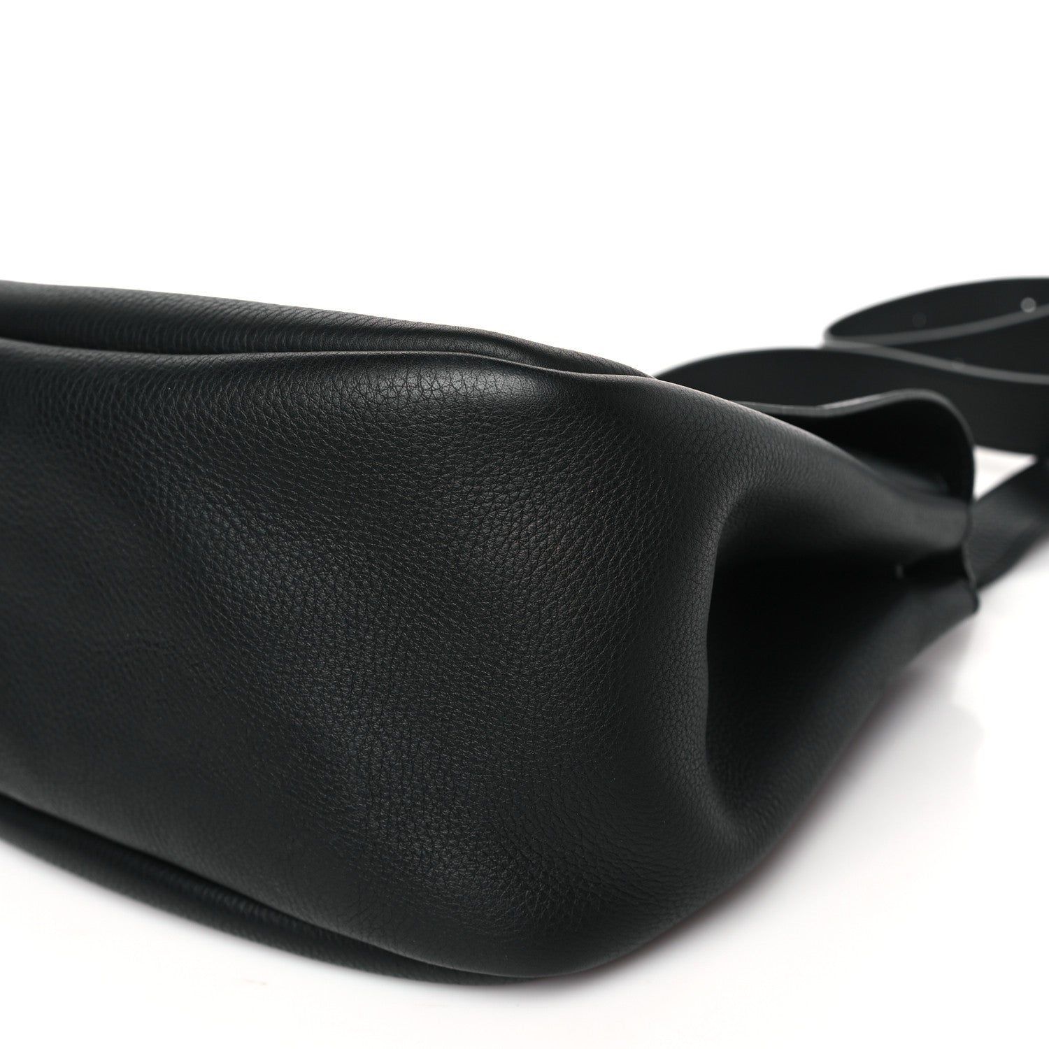 The Row Calfskin Small Mail Bag Black 8 of 9