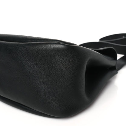 The Row Calfskin Small Mail Bag Black 8 of 9