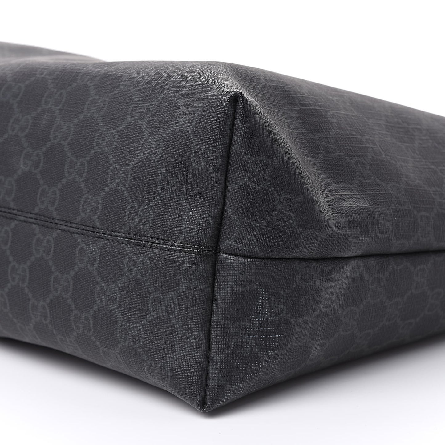 GG Plus Monogram Travel Bag Black