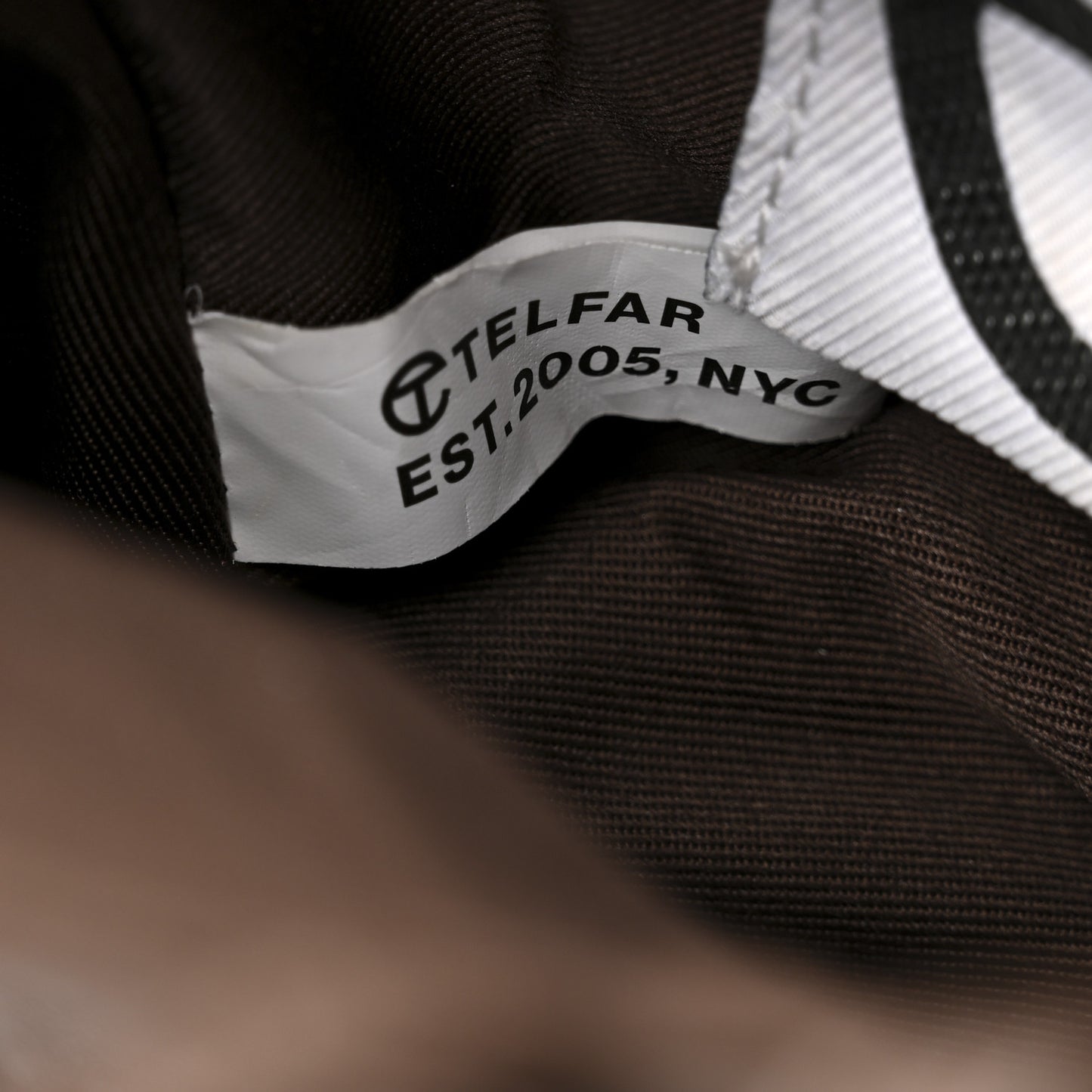 Vegan Leather Small Shopping Bag Chocolate