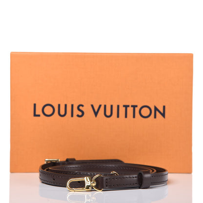 Louis Vuitton Calfskin 12mm Adjustable Shoulder Strap Brown 3 of 3