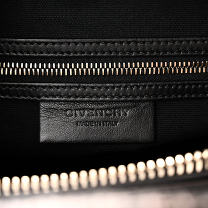 Givenchy Calfskin Crocodile Embossed Small Antigona Black 6 of 10