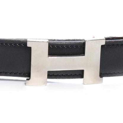Hermes Box Togo Constance 24mm H Belt 70 Black Gold 3 of 6