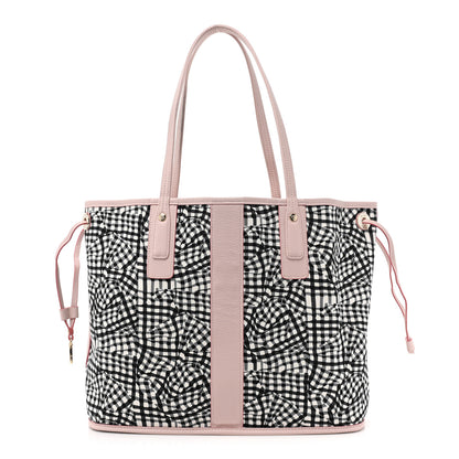 MCM Visetos Medium Liz Reversible Shopper Tote Powder Pink 3 of 16