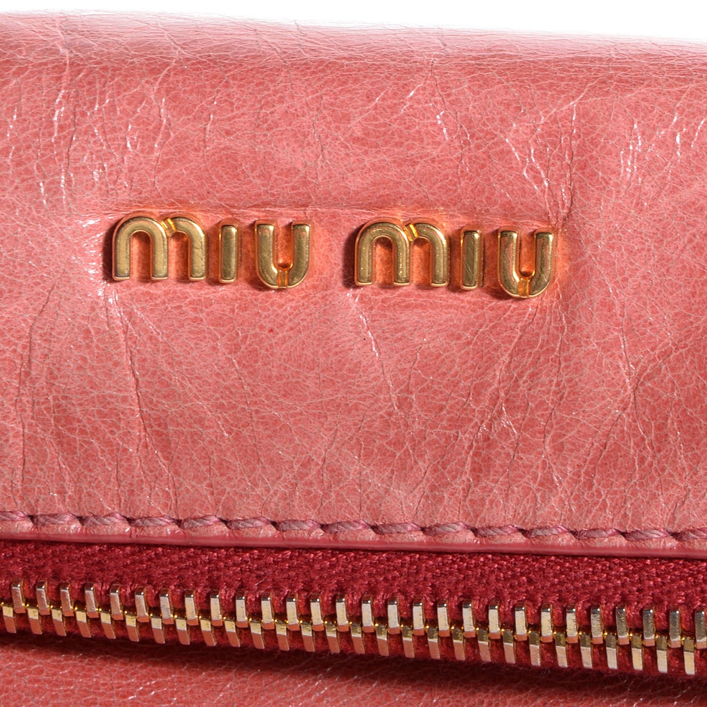 Vitello Lux Mini Bow Bag Rosa