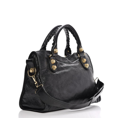 Balenciaga Agneau Giant 21 Gold Hardware City Black 3 of 7