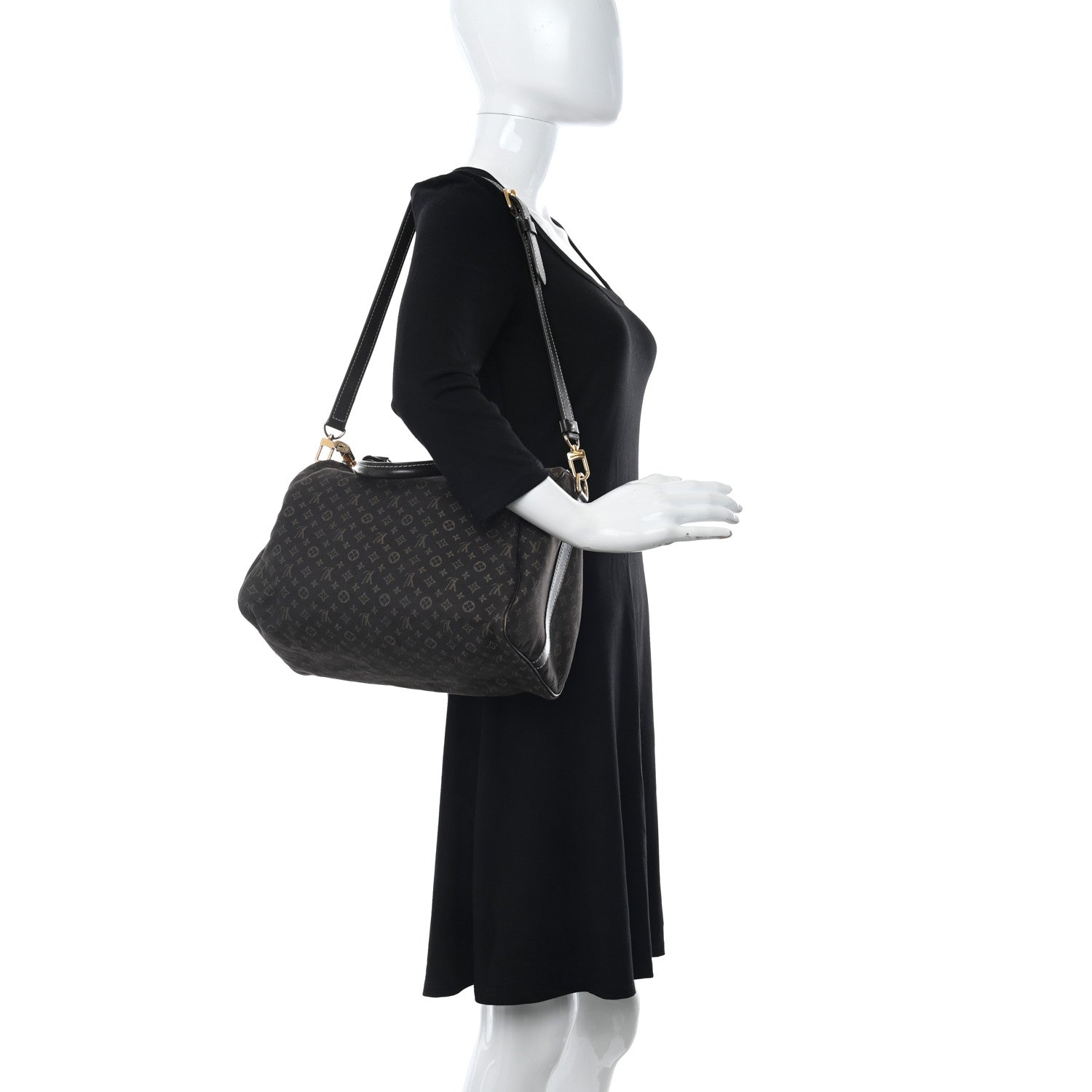 Louis Vuitton Monogram Idylle Speedy Bandouliere 30 Fusain 2 of 9