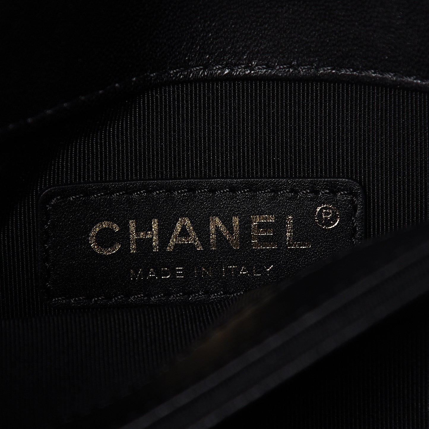 Lambskin CC Antico Flap Black