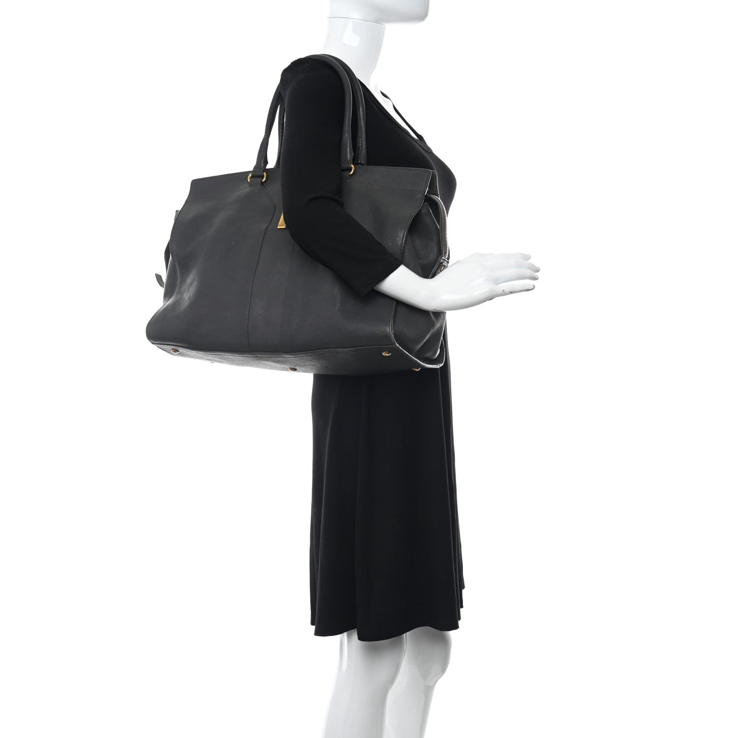Saint Laurent Sheepskin Large Cabas ChYc 2 of 16