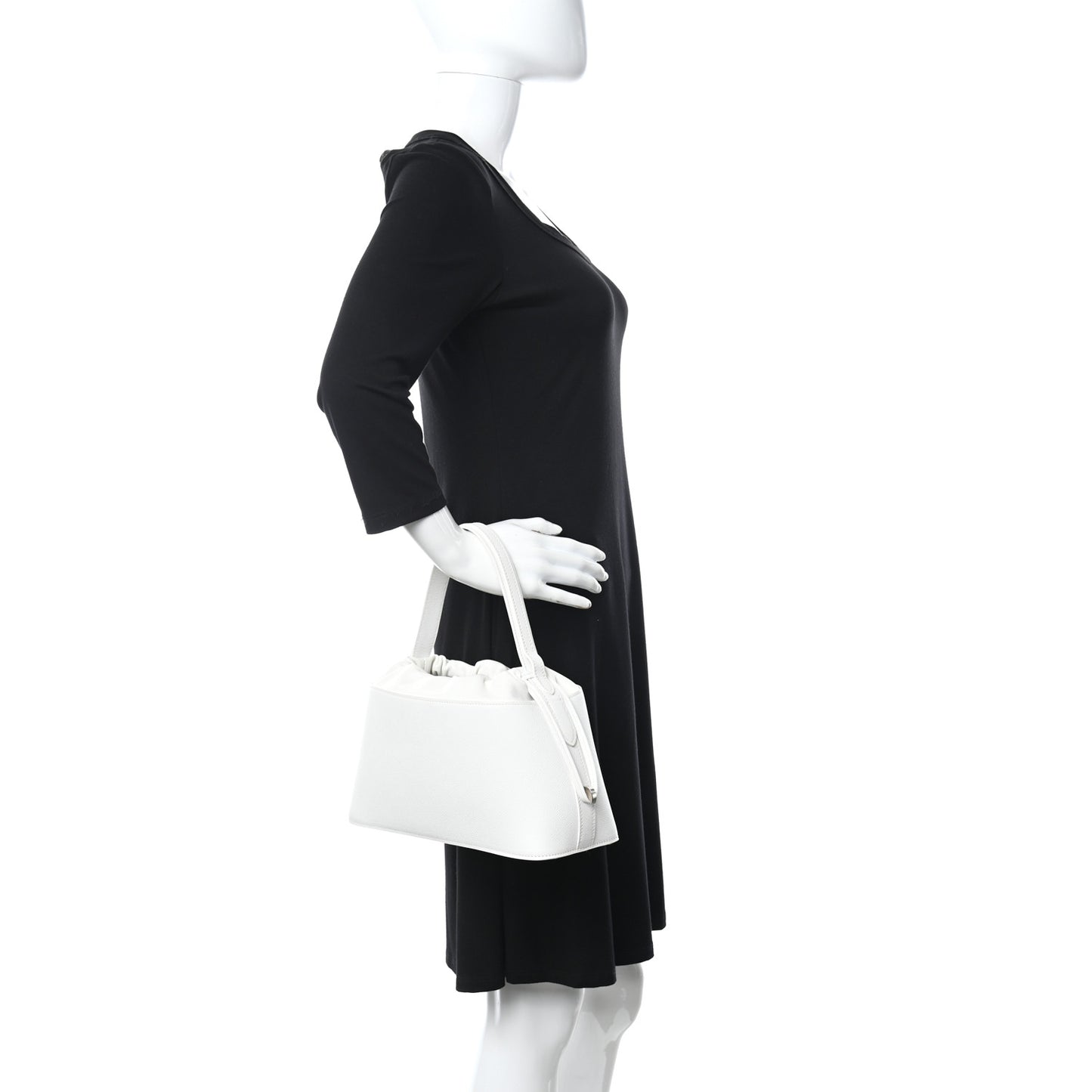 Epsom Top Handle Bag White