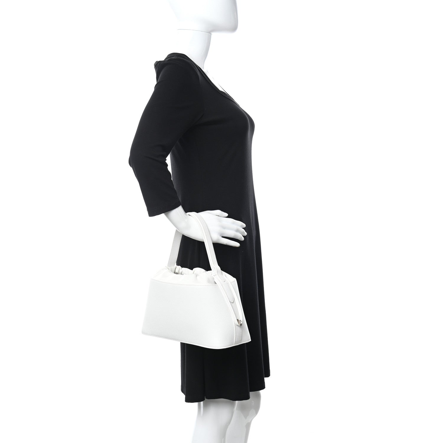 Hermes Epsom Top Handle Bag White 2 of 12