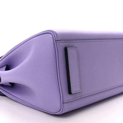 Versace Calfskin Medium La Medusa Top Handle Handbag Lilac 7 of 8