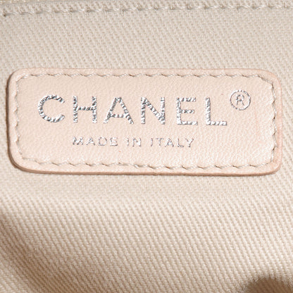 Chanel Glazed Goatskin Double Stitch Jumbo Flap White 7 of 7