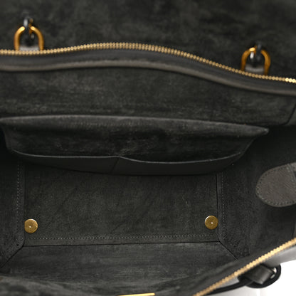 Celine Grained Calfskin Mini Belt Bag Grey 5 of 10