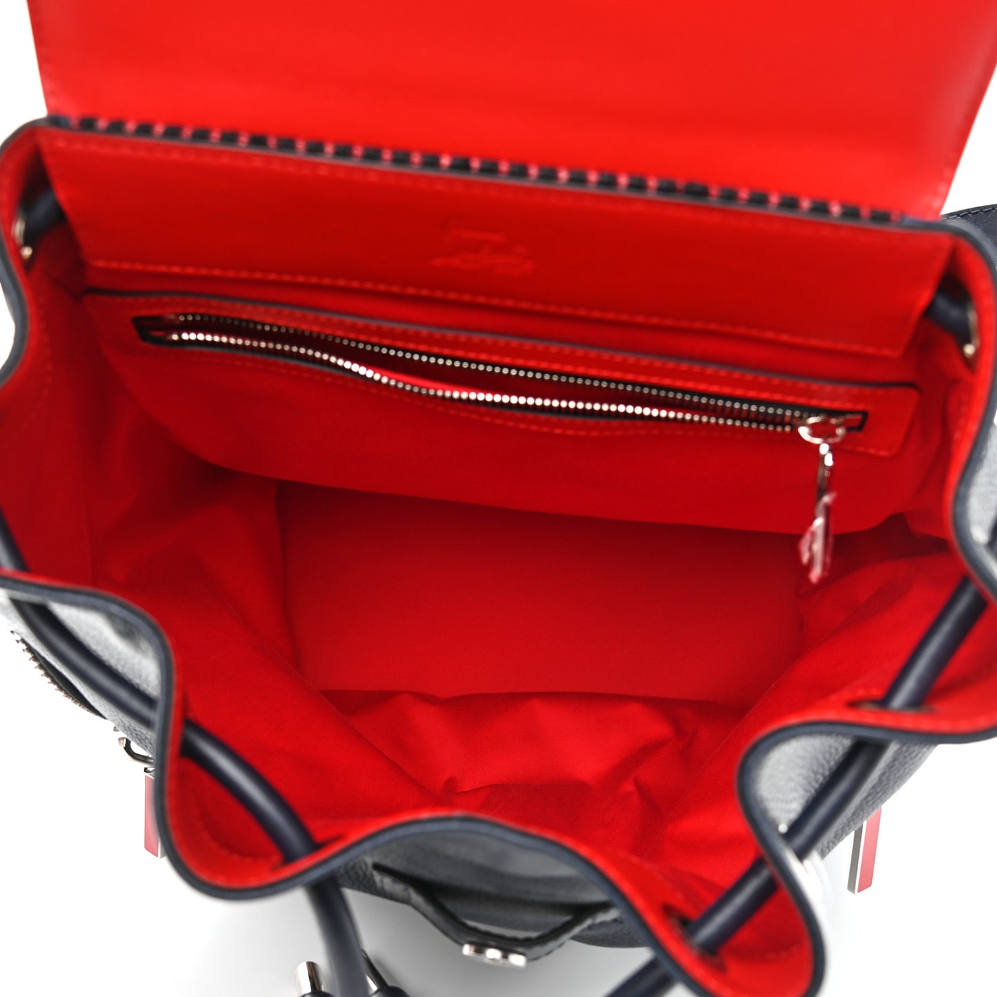 Calfskin Spiked Explorafunk Backpack Marine