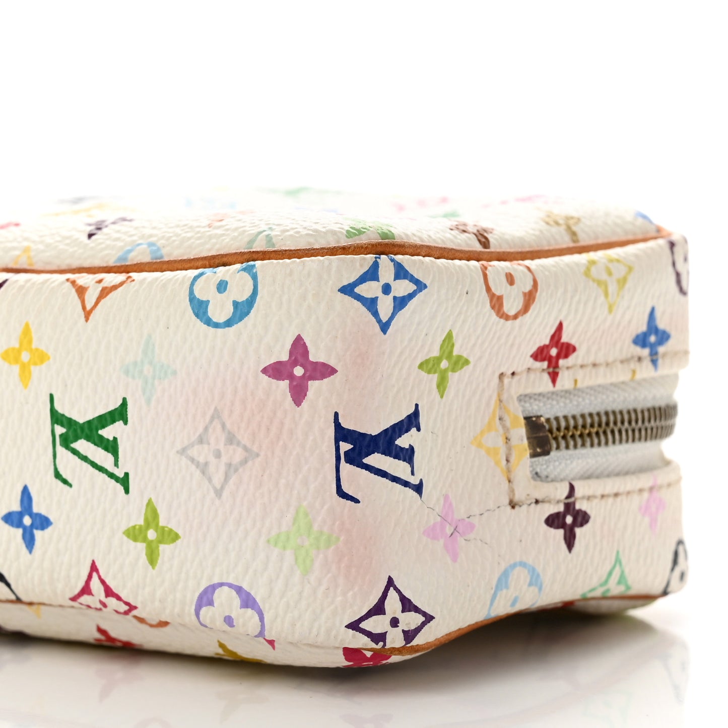 Monogram Multicolor Trousse Wapity White