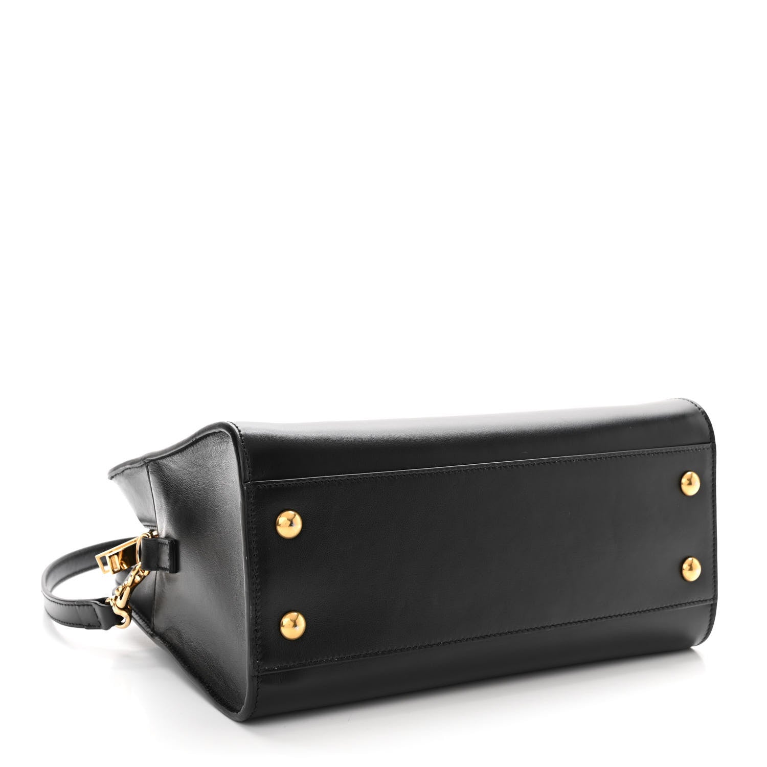 Saint Laurent Calfskin Monogram Baby Cabas Black 4 of 12
