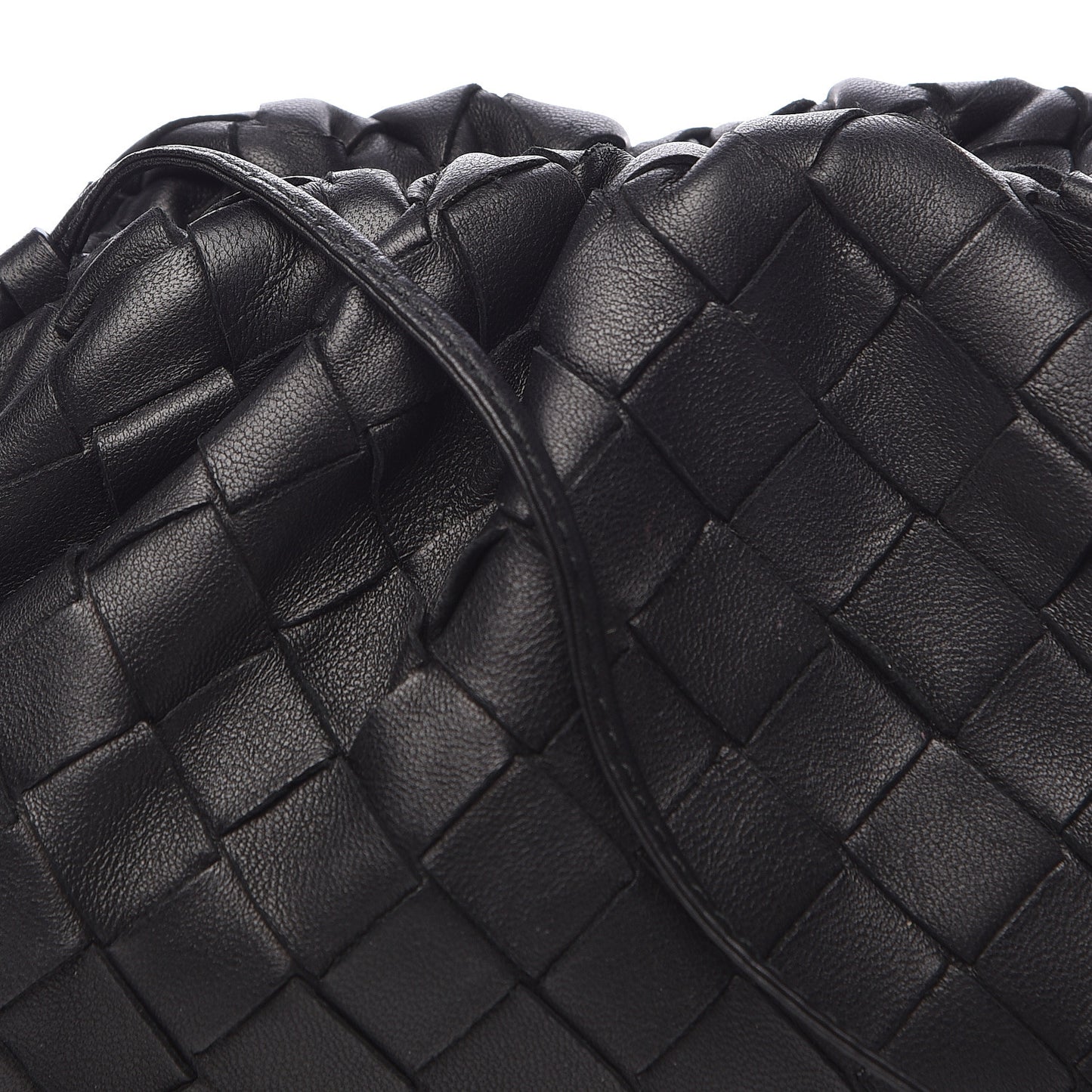 Nappa Intrecciato The Mini Pouch Black