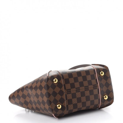 Louis Vuitton Damier Ebene Caissa Tote PM Rose Ballerine 5 of 8