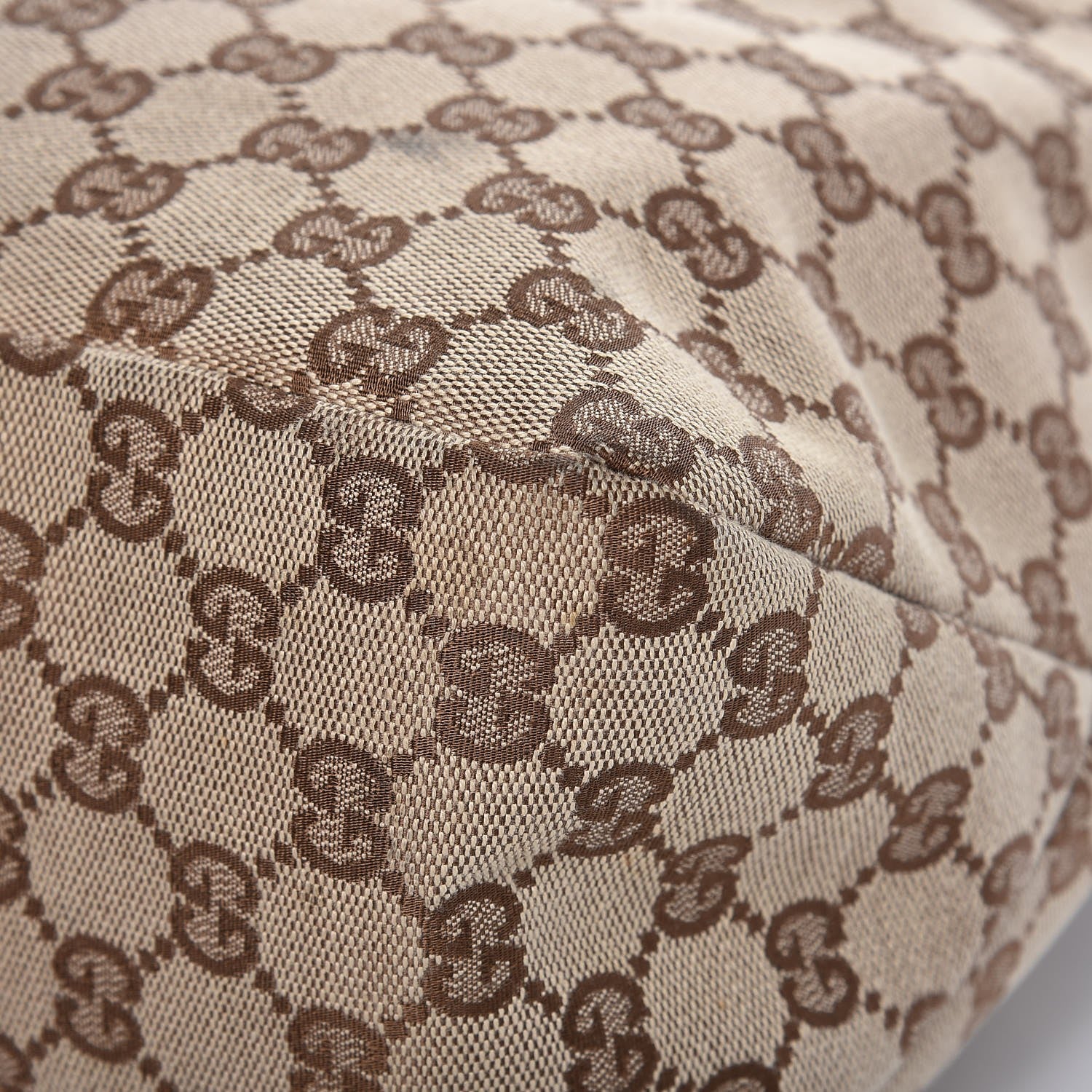 Gucci Monogram Large Horsebit Chain Hobo Dark Brown 9 of 11