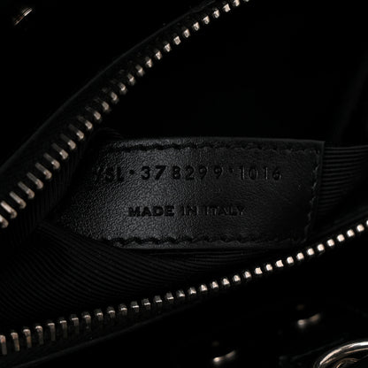 Saint Laurent Grained Calfskin Small Sac De Jour Black 7 of 10