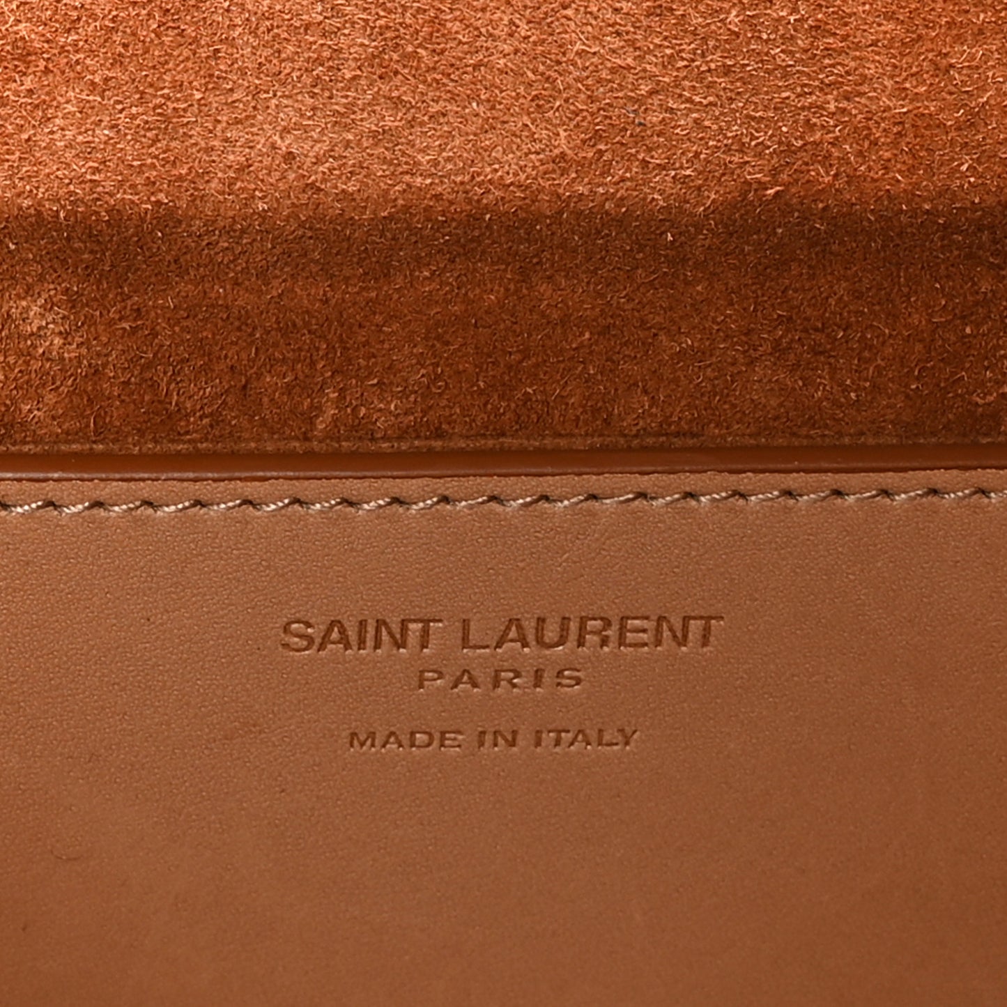 Calfskin Monogram Take Away Box Dusty Vintage Brown Gold
