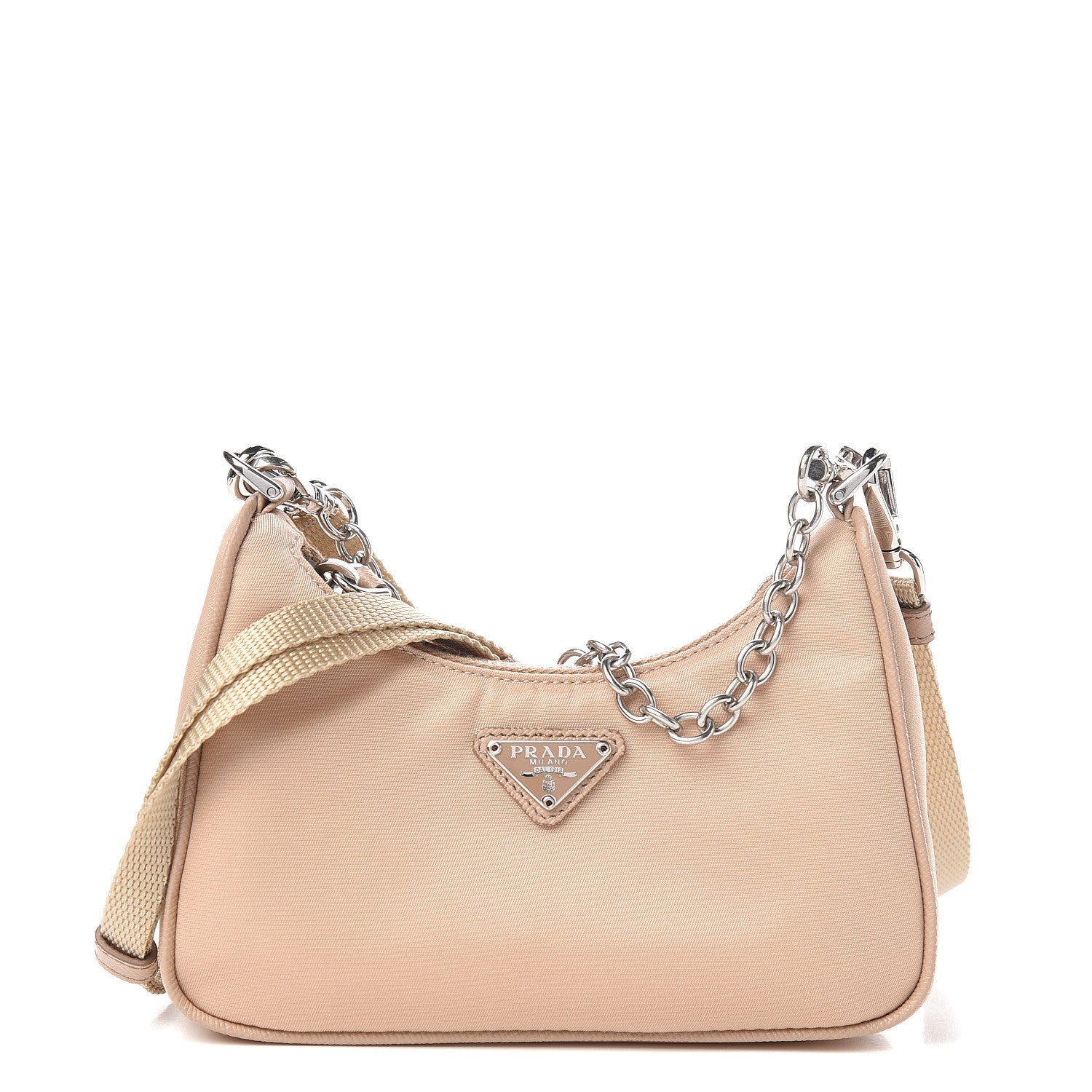 Prada Tessuto Nylon Saffiano Mini Re-Edition 2000 Shoulder Bag Cammeo 1 of 10