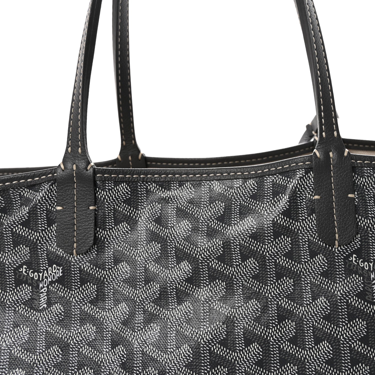 Goyard Goyardine Saint Louis PM Grey 7 of 9