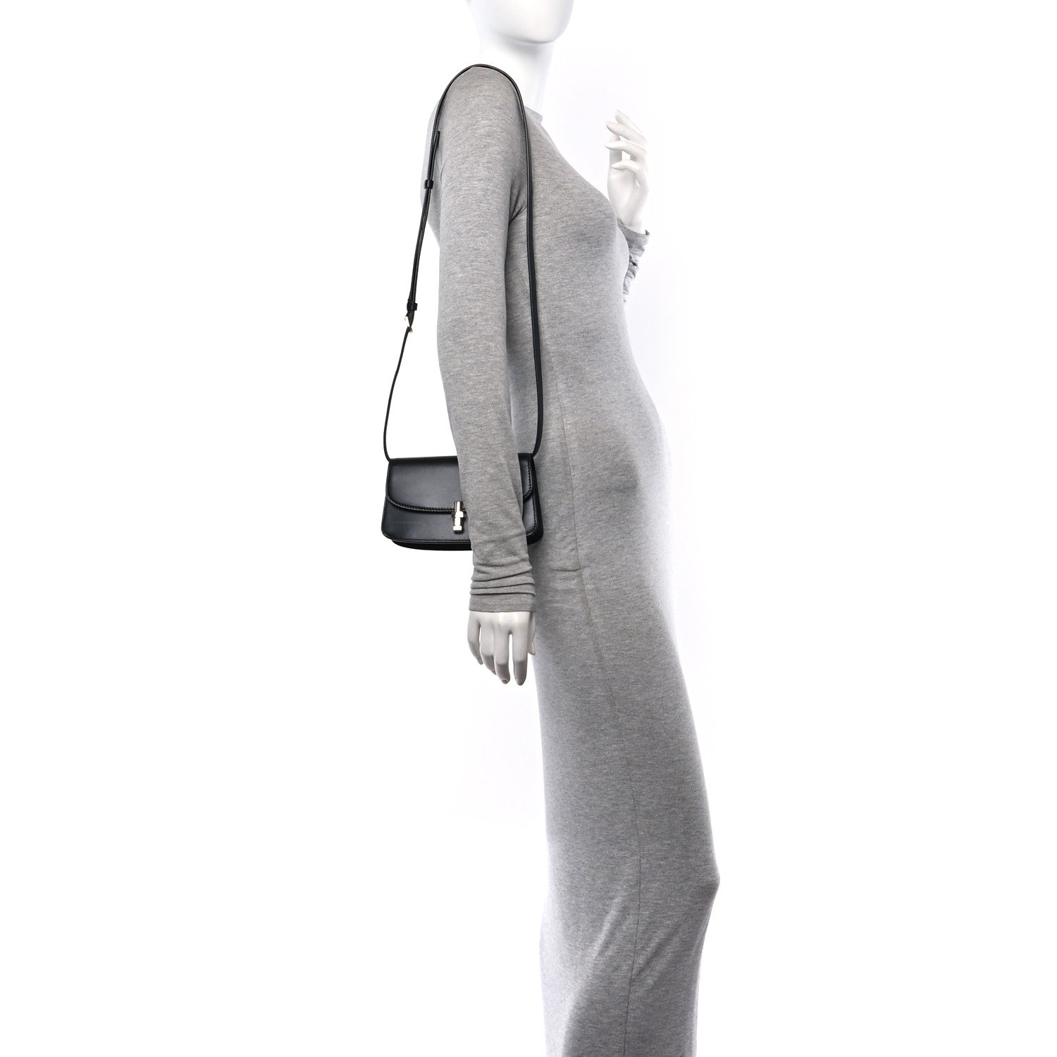 The Row Smooth Calfskin The Sofia E/W Crossbody Black 2 of 10