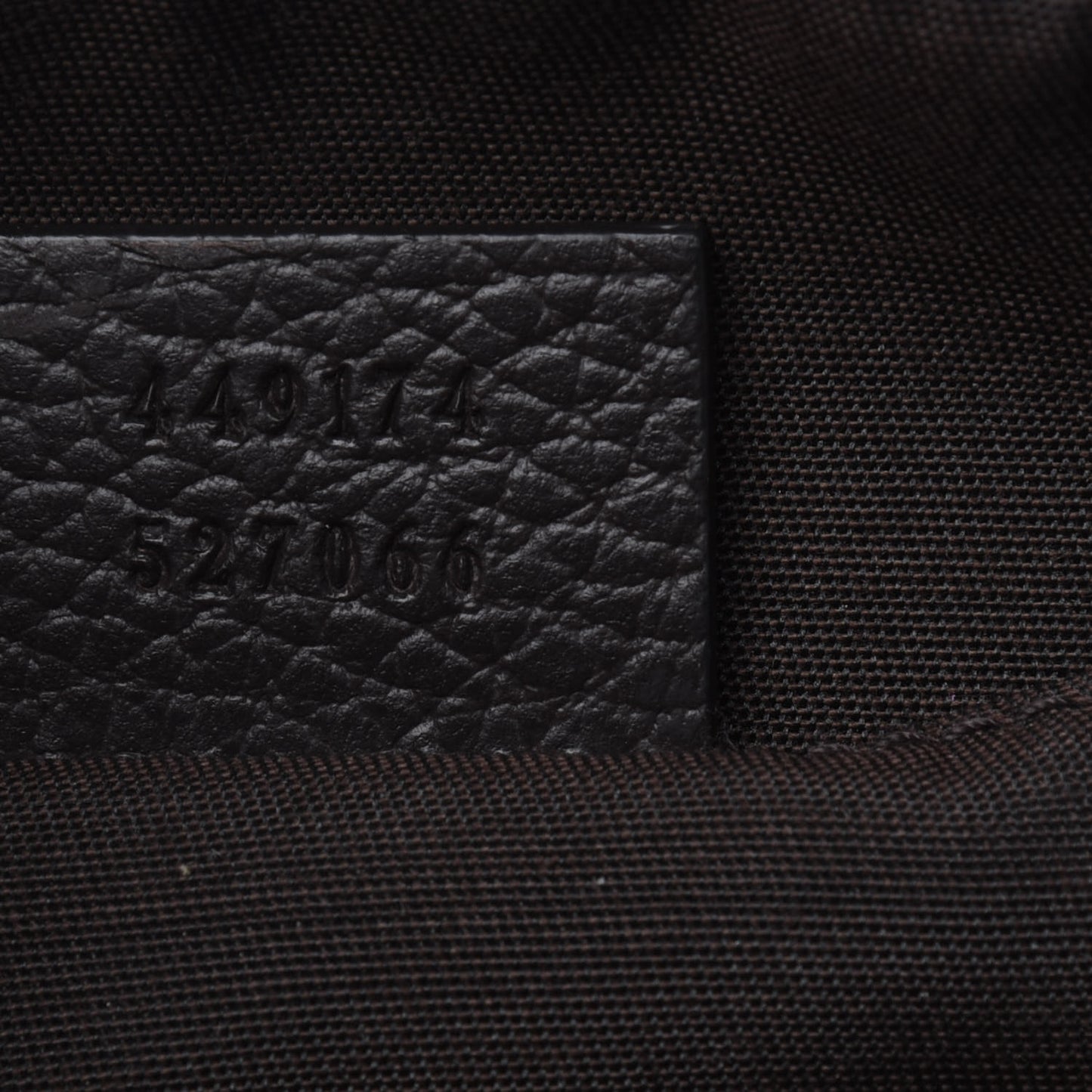 Monogram Belt Bag Dark Brown