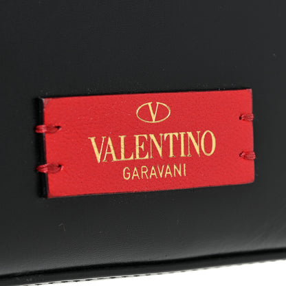 Valentino Garavani Calfskin Vlogo Walk Bucket Bag Black 5 of 16
