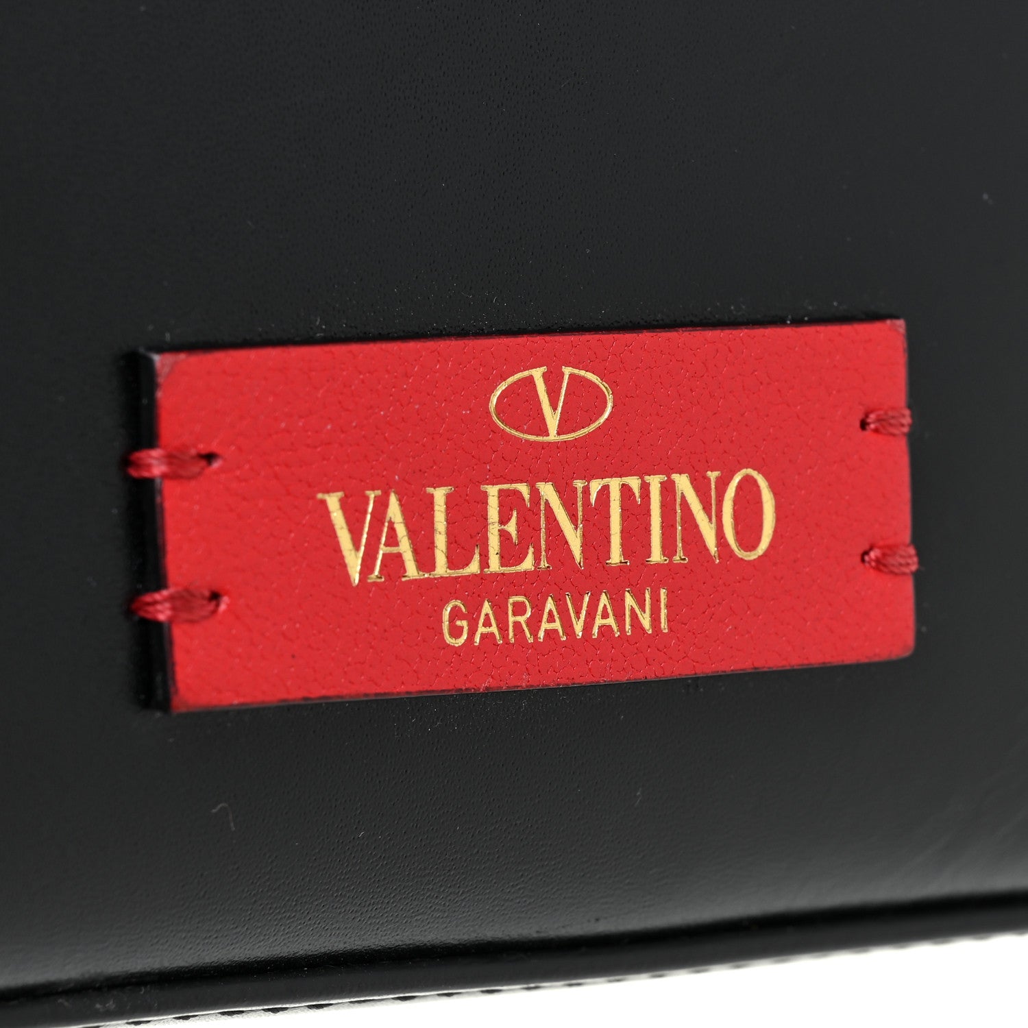 Valentino Garavani Calfskin Vlogo Walk Bucket Bag Black 5 of 16