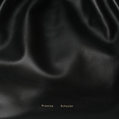 Proenza Schouler Calfskin XL Ruched Tote Black 9 of 12