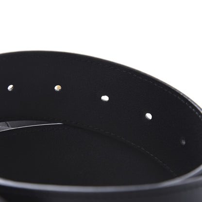 Gucci Calfskin Double G 40mm Belt 80 32 Black 4 of 5