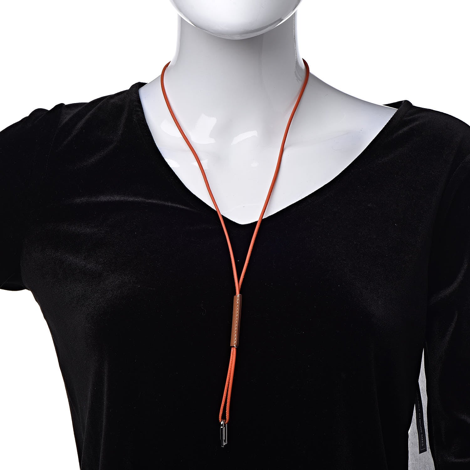 Hermes Permabrass Curiosite Pendant Necklace 2 of 4