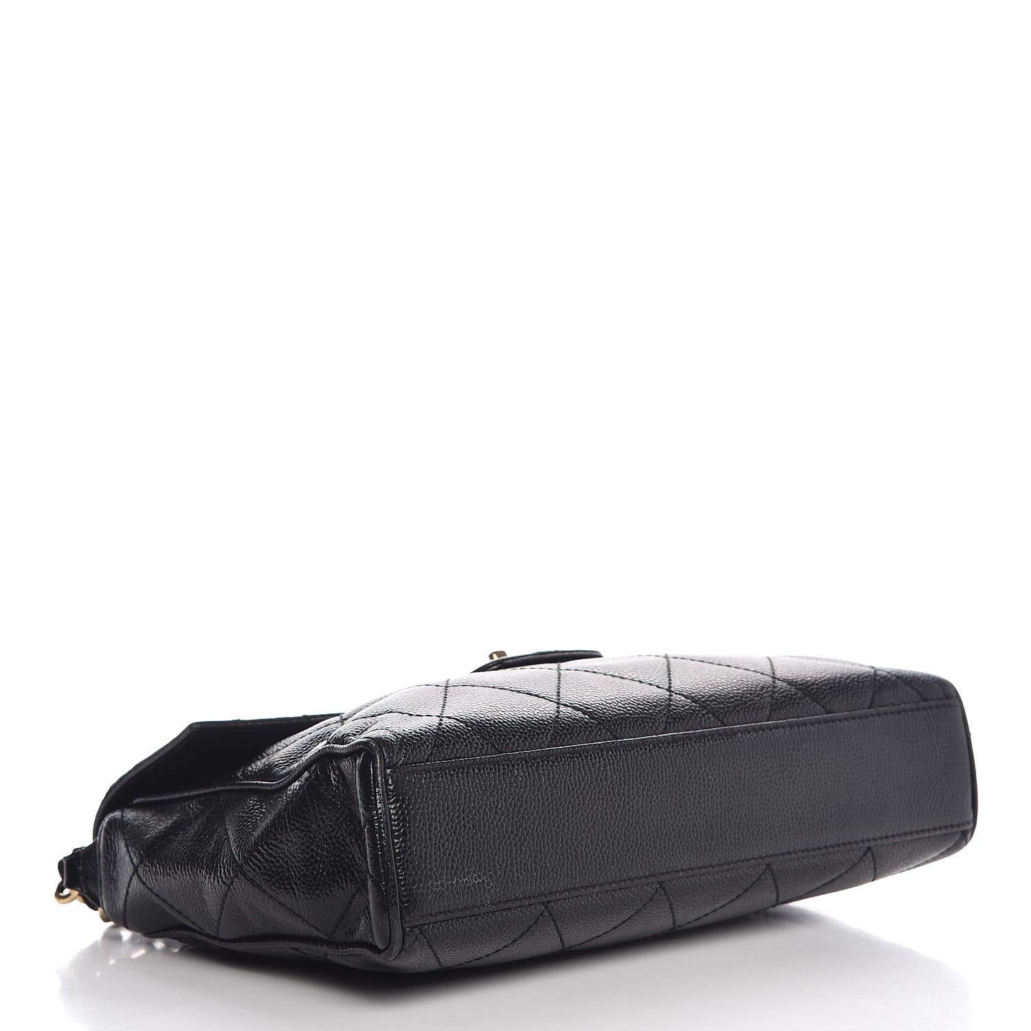 Chanel Caviar Quilted Medium Single Flap Black 4 of 14