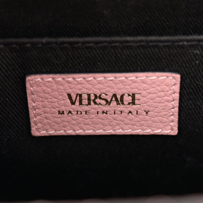 Versace Grainy Calfskin Virtus Top Handle Tote Pink 6 of 12