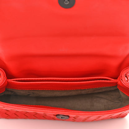 Bottega Veneta Nappa Intrecciato Baby Olimpia Shoulder Bag Vesuvio 5 of 7