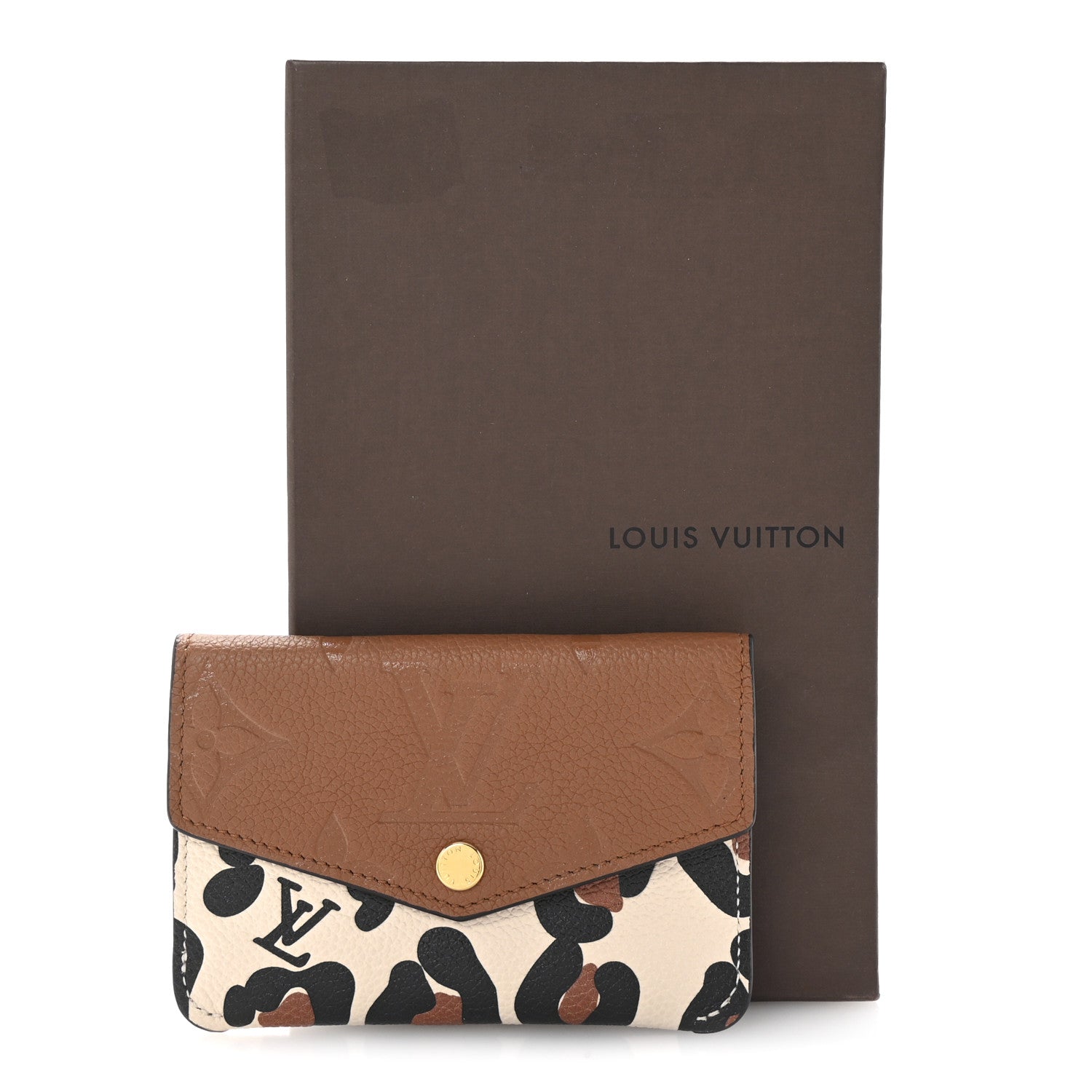 Louis Vuitton Empreinte Monogram Giant Wild At Heart Key Pouch Caramel 7 of 7