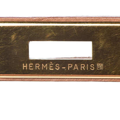 Hermes Courchevel Kelly Sellier 32 Gold 7 of 38
