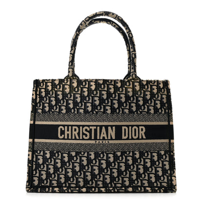 Christian Dior Oblique Medium Book Tote Blue Multicolor 1 of 13
