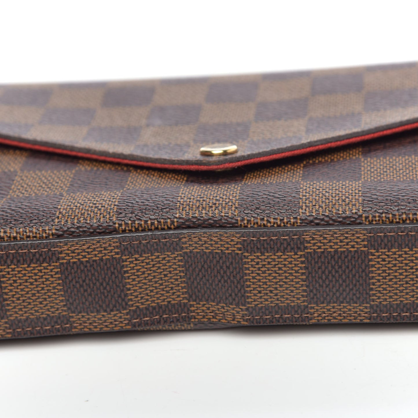 Damier Ebene Pochette Felicie Chain Wallet