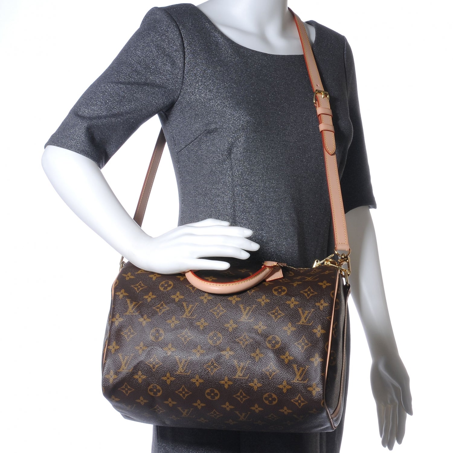 Louis Vuitton Monogram Speedy Bandouliere 30 2 of 7