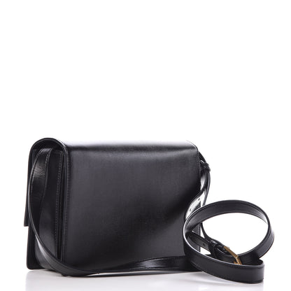 Saint Laurent Smooth Calfskin Suede Medium Bellechasse Black 3 of 10