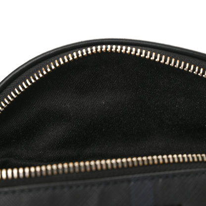 Burberry E-canvas Check Cason Mini Bum Bag Navy Blue 11 of 13