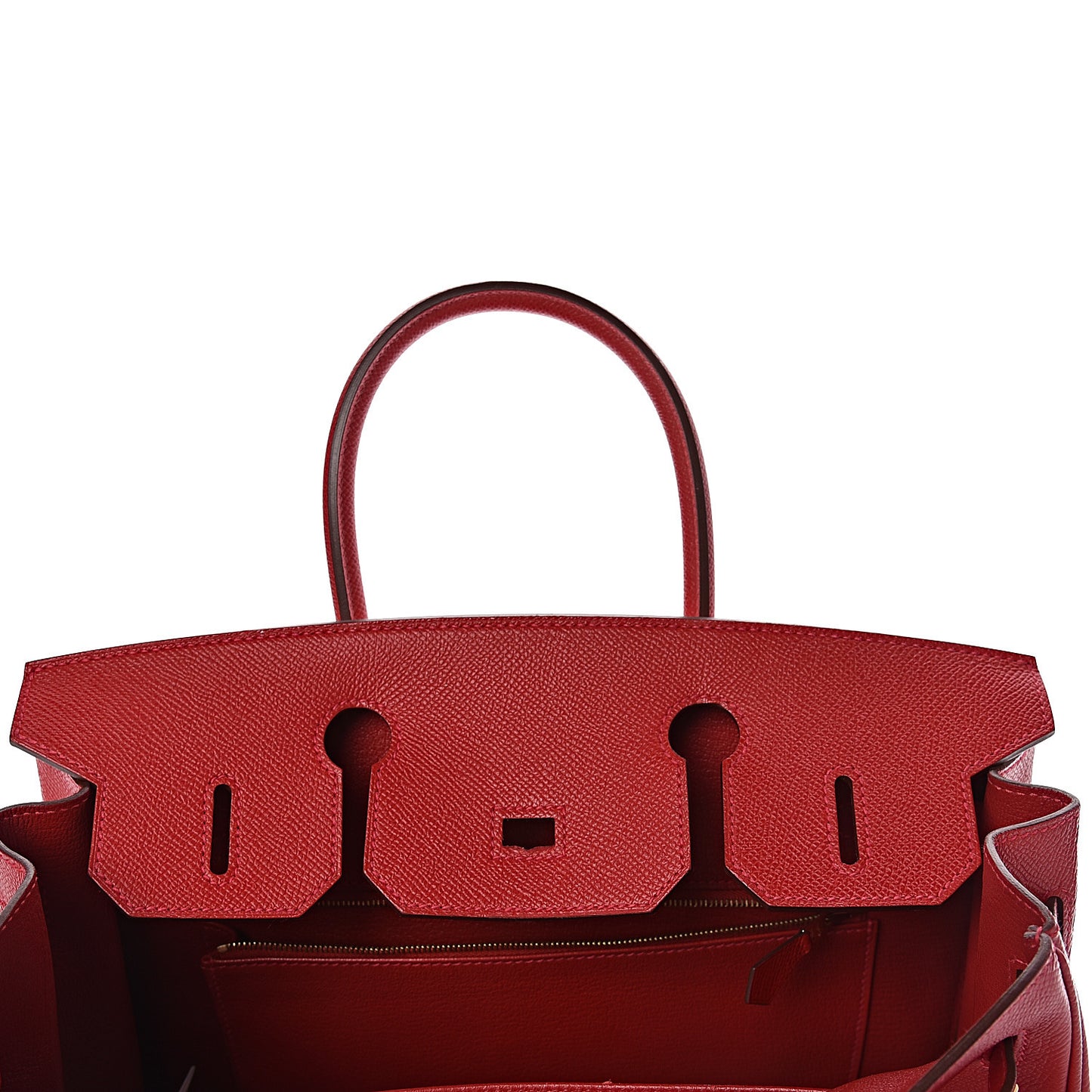 Epsom Birkin 30 Rouge Casaque