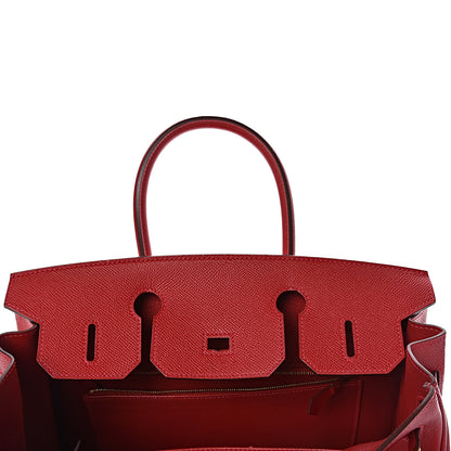 Hermes Epsom Birkin 30 Rouge Casaque 25 of 49