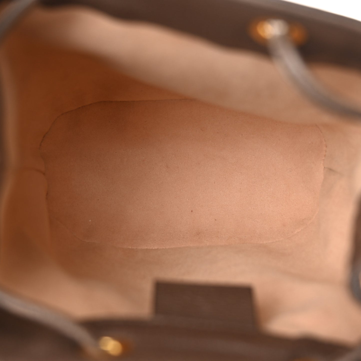 GG Supreme Monogram Web Mini Ophidia Bucket Bag Brown